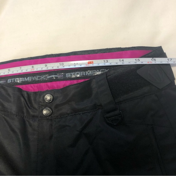 Sun Ice Size Medium Stormpack Insulated Cargo Ski/Boarding Pants Black - Picture 7 of 15